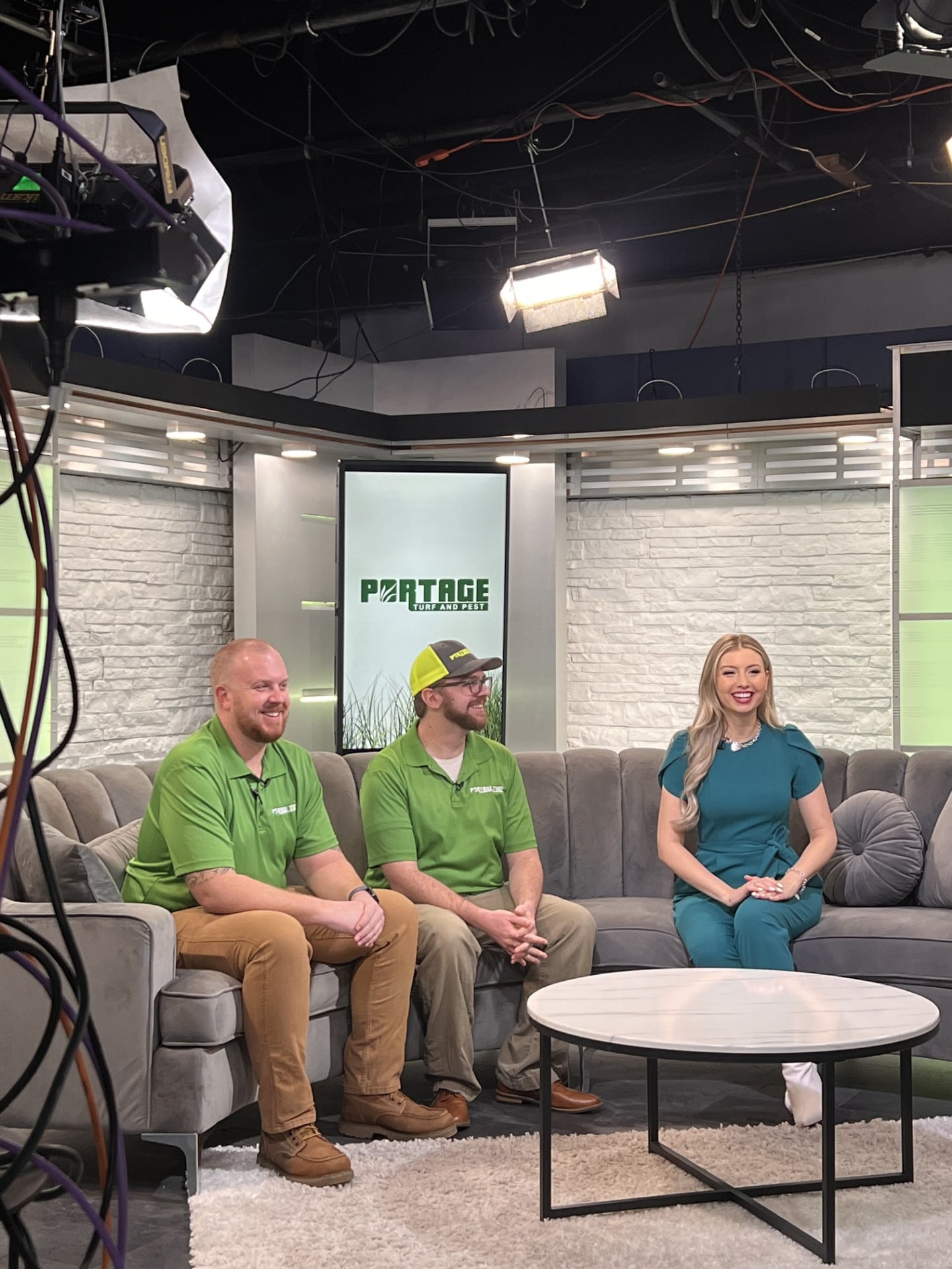 Portage Turf & Pest team with WOIO