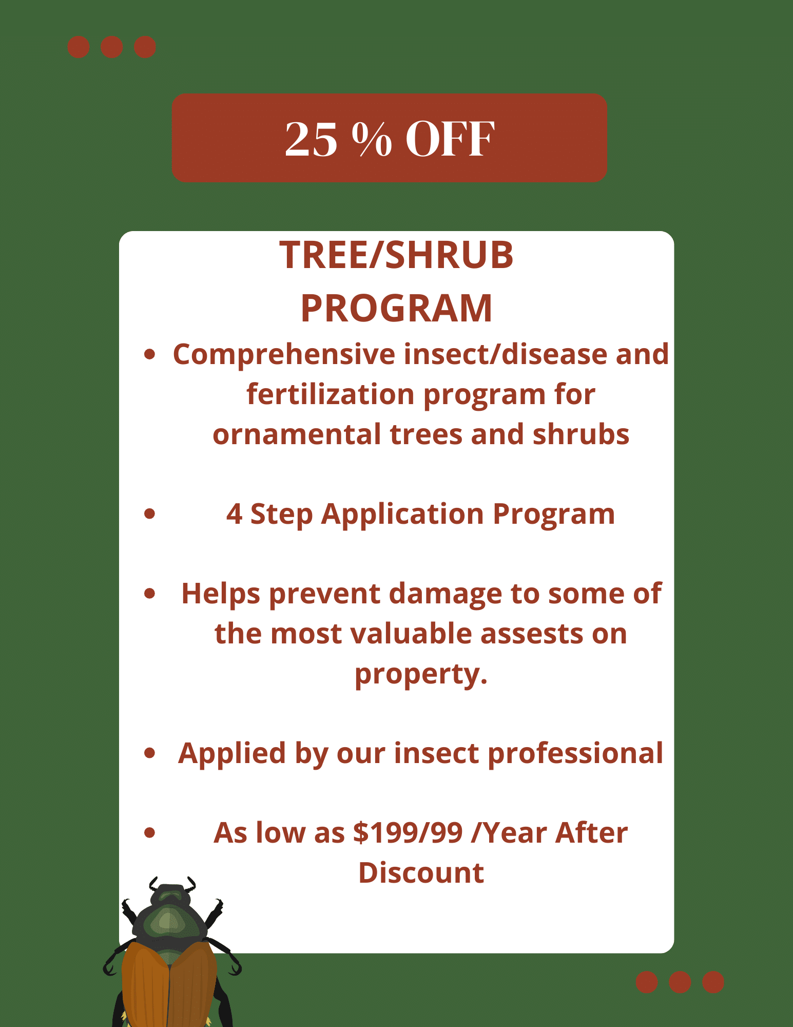 Tree/Shrub Promo